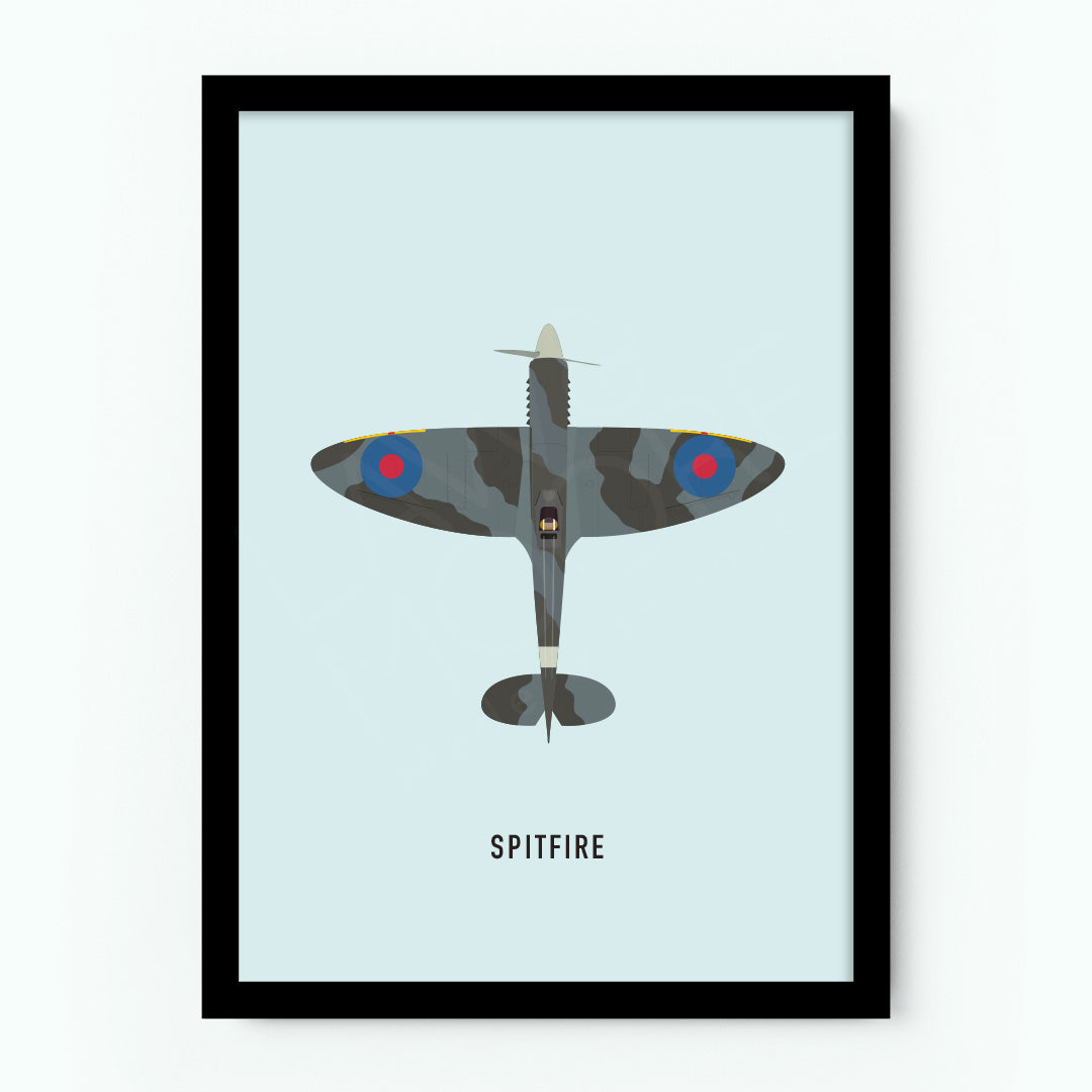 Spitfire Aircraft Poster