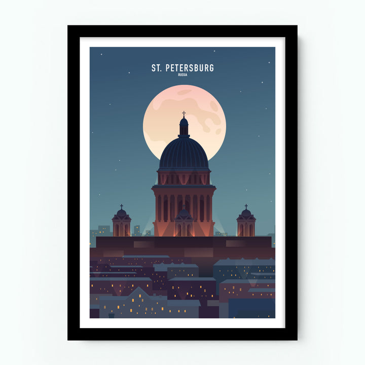 St. Petersburg Russia Poster