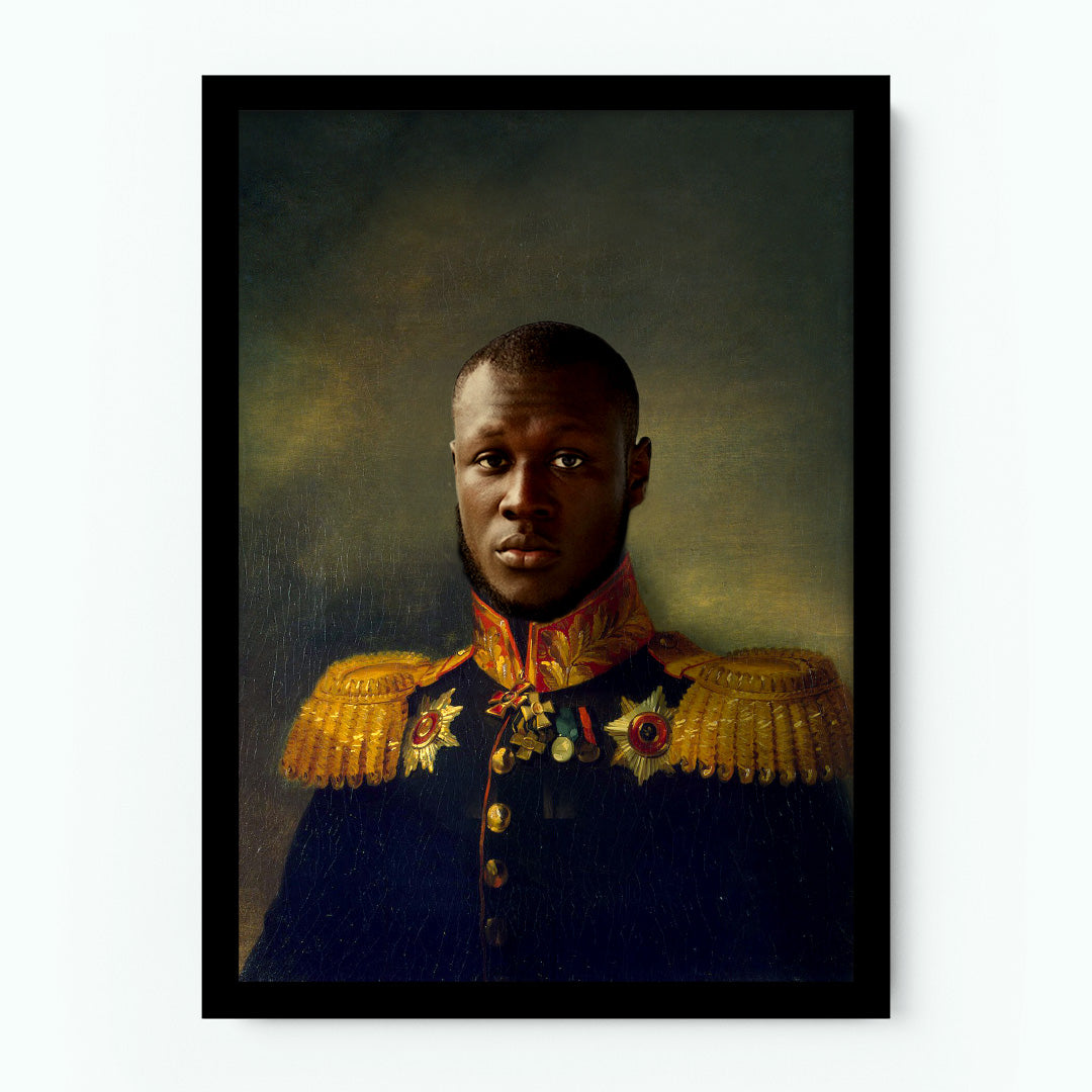 Stormzy Renaissance Portrait Poster