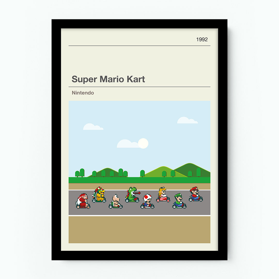 Super Mario Kart Poster