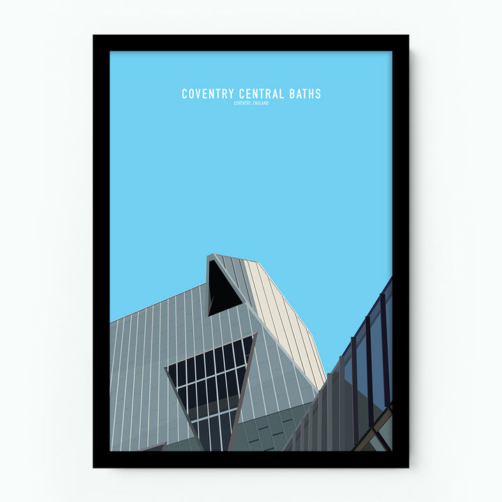 Swimming Baths Coventry Poster