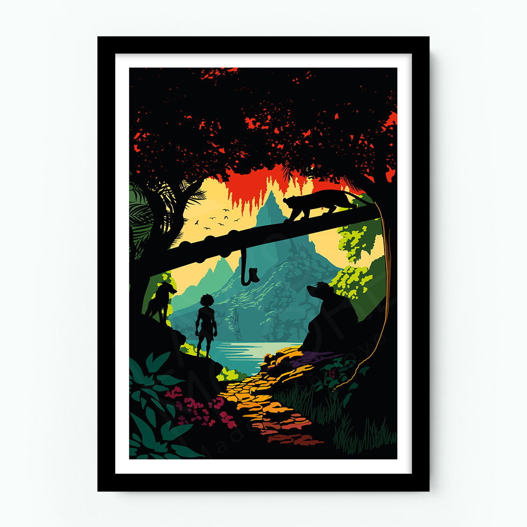 The Jungle Book by Rudyard Kipling Poster (Image Only)