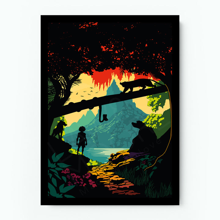 The Jungle Book by Rudyard Kipling Poster (Image Only)