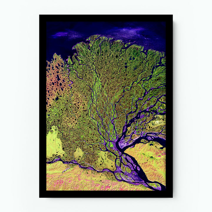 The Lena River – Earth From Above Poster