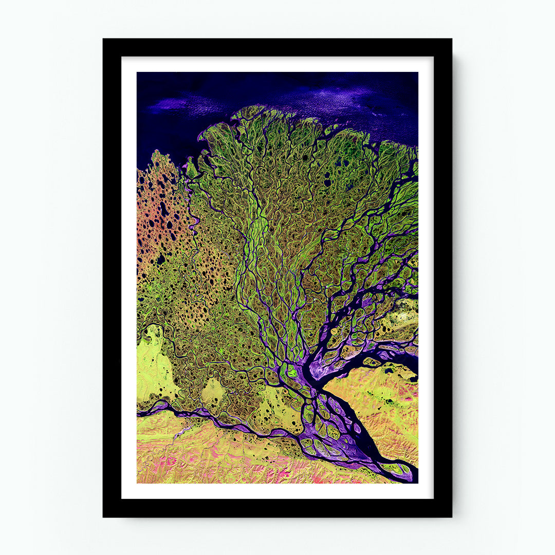 The Lena River – Earth From Above Poster