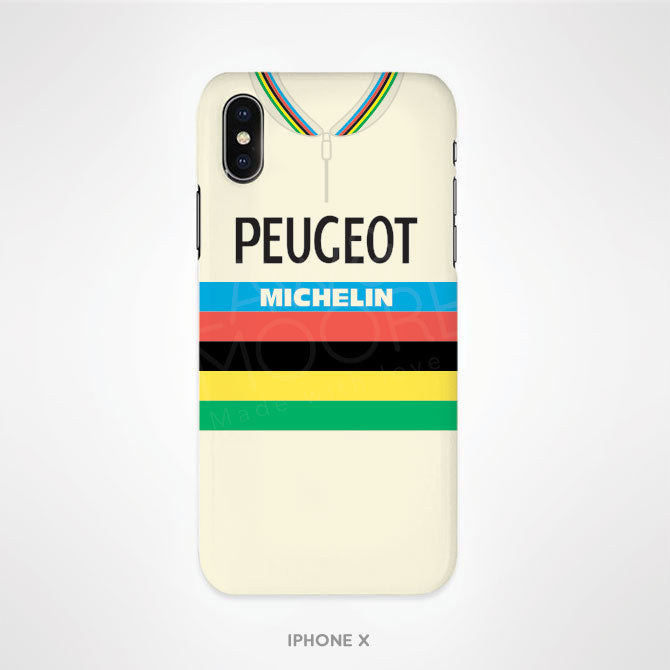 Tommy Simpson 1965 Rainbow Cycling Jersey Phone Case