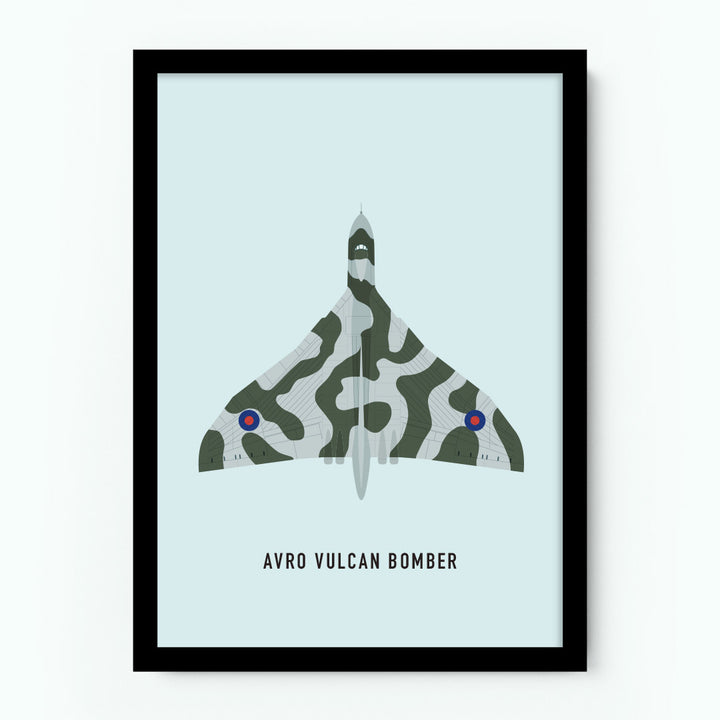 Avro Vulcan Bomber Aircraft Poster