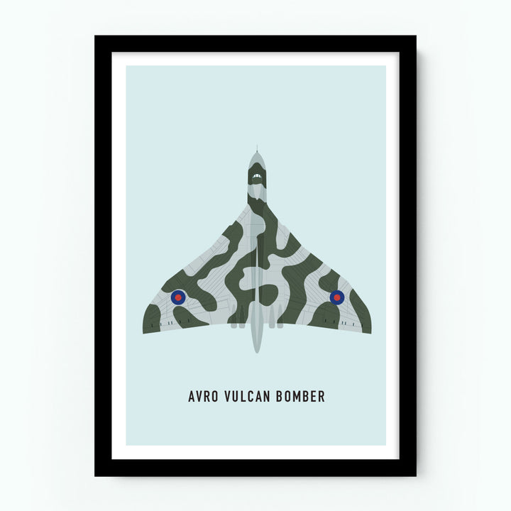 Avro Vulcan Bomber Aircraft Poster