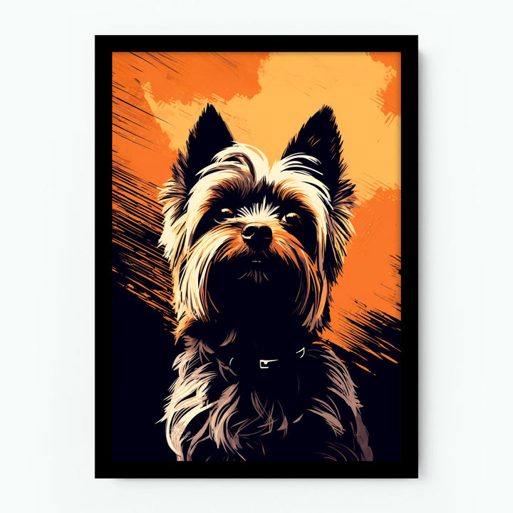 Yorkshire Terrier Dog Poster